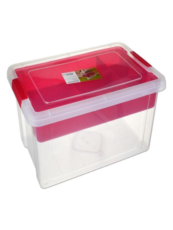 ORGANİZERS CLİNK BÖLMELİ SAKLAMA KABI 9 LT ORG-486