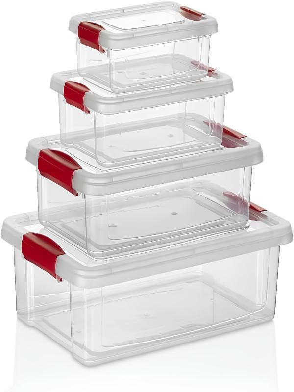 ORGANİZERS FRESH CLINK SAKLAMA KABI 4 LÜ ORG-466