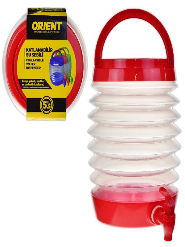 ORIENT KATLANABİLİR SU SEBİLİ KIRMIZI BOW55K