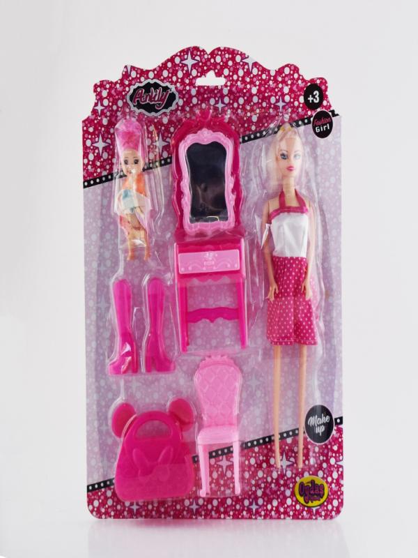 OYD ANLILY BEBEKLİ MAKYAJ MASALI SET 02422