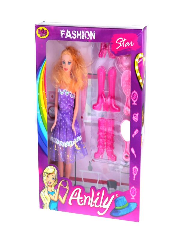 OYD ANLILY KUTUDA ÇİZMELİ AYNALI BEBEK 02439