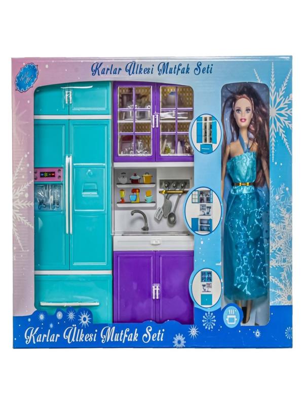 OYD KARLAR ÜLKESİ BEBEKLİ 2 Lİ DOLAP LAVABO 02334