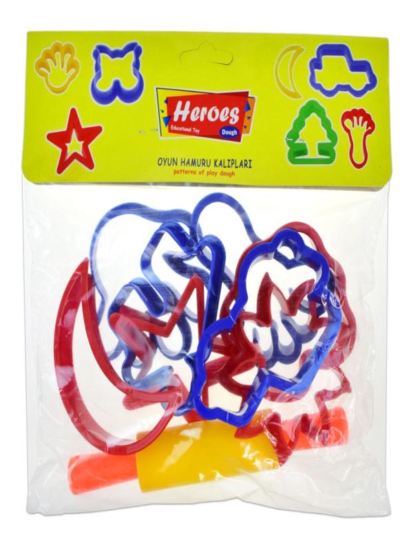 OYUN HAMURU KALIPLAR BÜYÜK ŞEKİLLER ERN-015