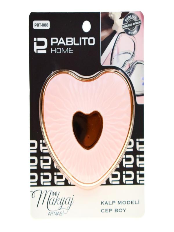 PABLİTO HOME MİNİ KALP MAKYAJ AYNASI PBT-088