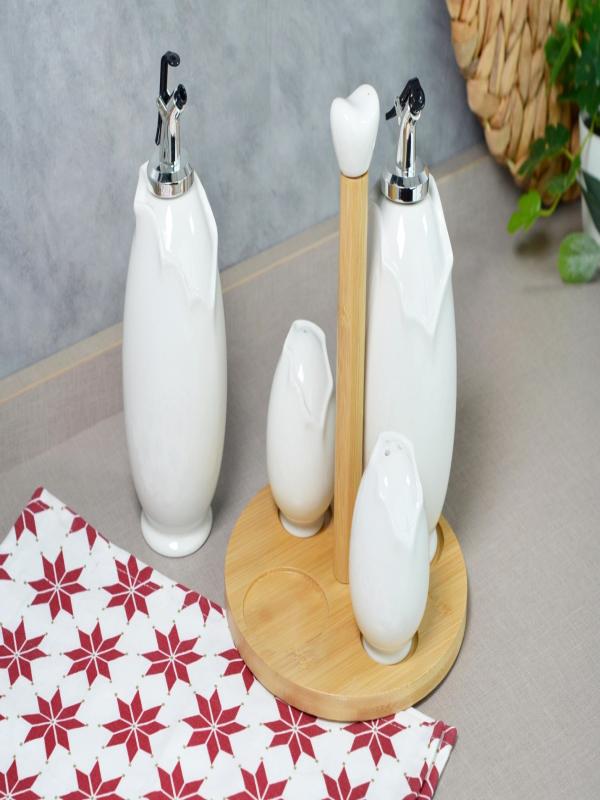 PAÇİ LUCY 4 LÜ STANDLI YAĞLIK SİRKELİK SETİ 102031