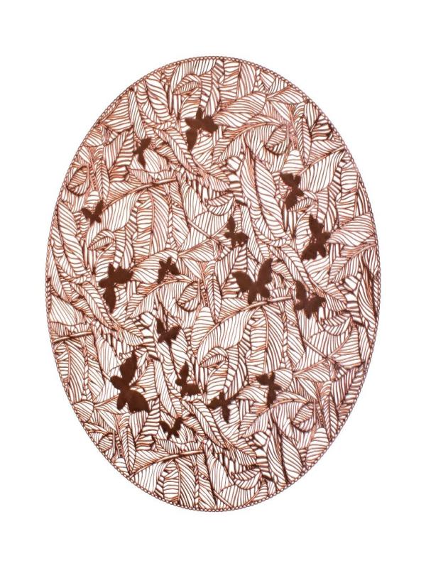 PAÇİ YALDIZLI YUVARLAK AMERİKAN SERVİS P600280