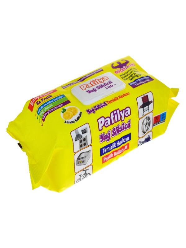 PAFİLYA 100 LÜ YAĞ SÖKÜCÜ TEMİZLİK HAVLUSU