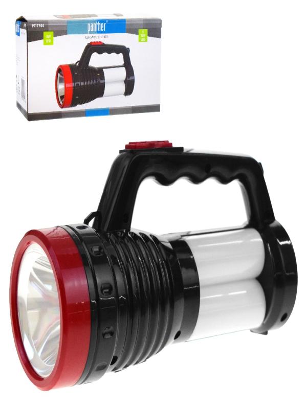 PANTHER USB ŞARJLI EL FENERİ PT-7744