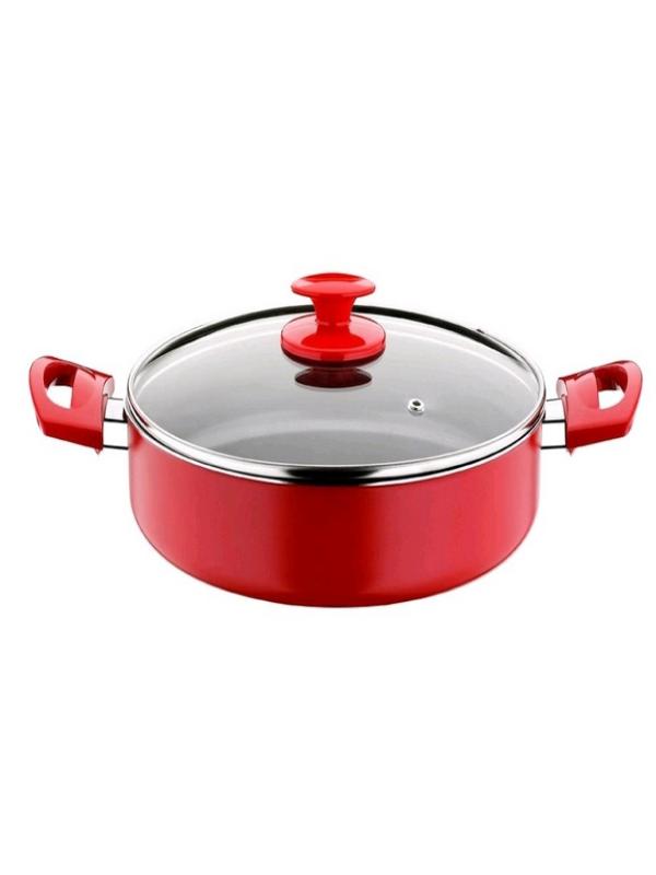 PAPİLLA REDİO KARNIYARIK TENCERE KIRMIZI 24 CM