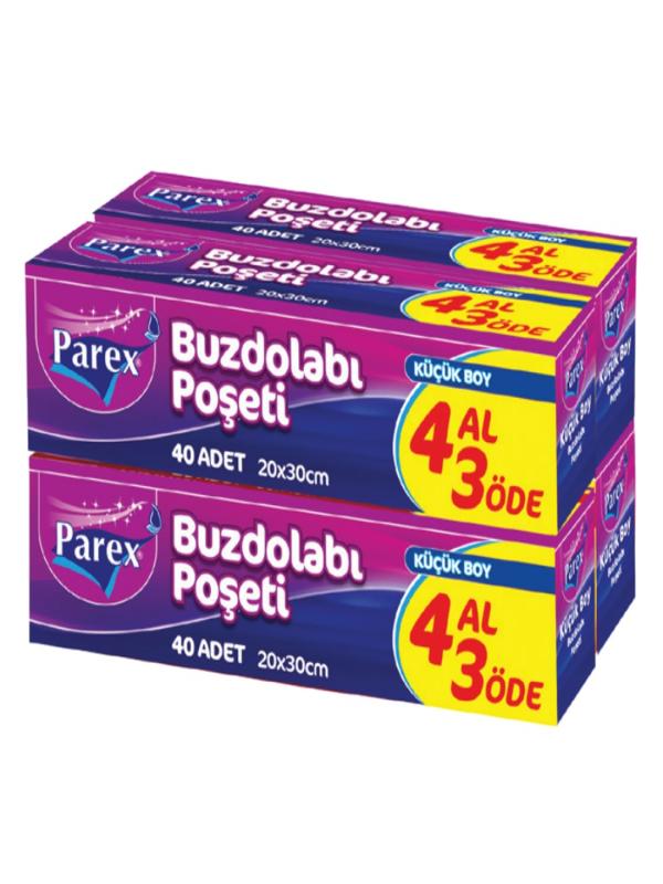 PAREX BUZDOLABI POŞETİ KÜÇÜK BOY 4 AL 3 ÖDE