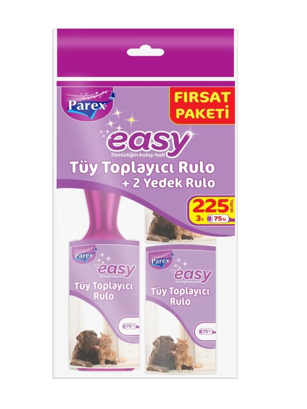 PAREX EASY TÜY TOPLAYICI RULO FIRSAT PAK. 225 Lİ