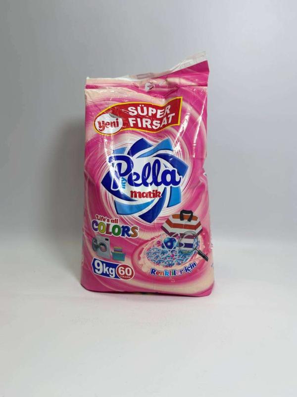 PELLA MATİK COLOR TOZ DETERJAN 9 KG
