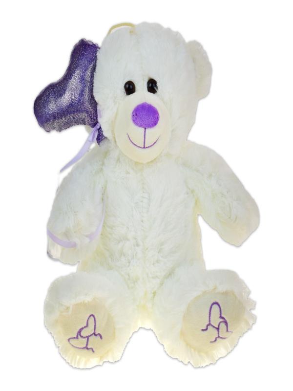 PELUŞ 30 CM KALPLİ BALONLU AYI PL62486