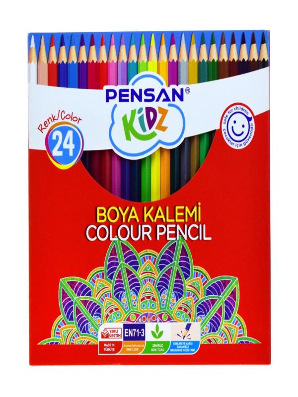 PENSAN KİDZ 24 RENK KURU BOYA 56324