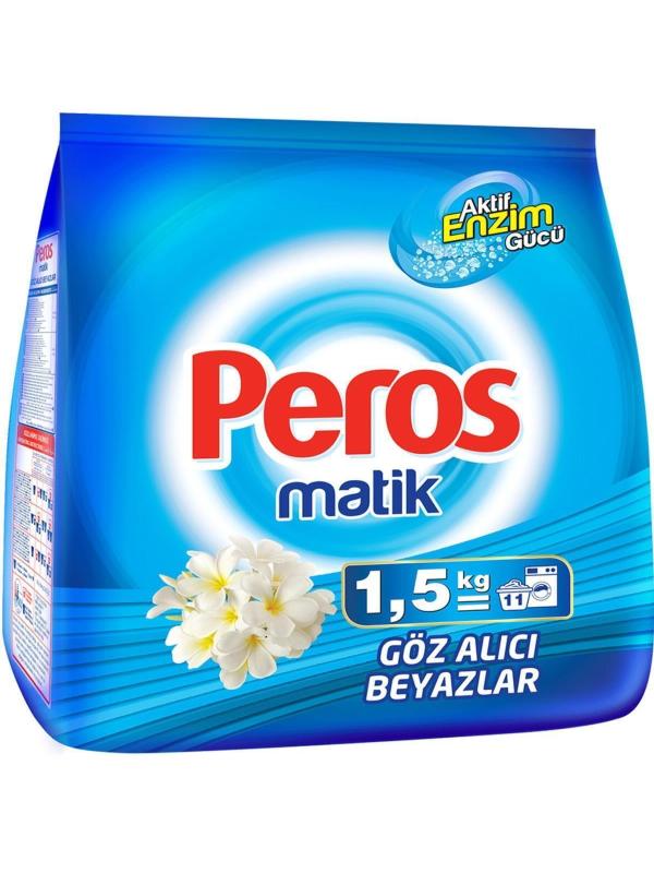 PEROS MATİK 1,5 KG GÖZ ALICI BEYAZLAR