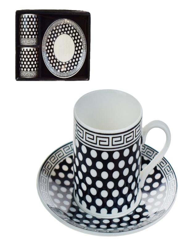 PEROTTİ ALDON 2 Lİ PORSELEN KAHVE TAKIMI YX04