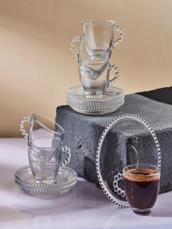 PEROTTİ GİRONA 6 LI CAM KAHVE FİNCANI 12602