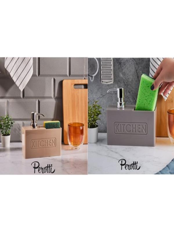 PEROTTİ KITCHEN SIVI SABUNLUK BOZ KAHVERENGİ 13197