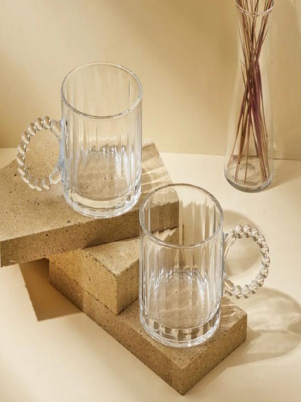 PEROTTİ RİNGO LİNE CAM KUPA 2 Lİ 325 ML 15174