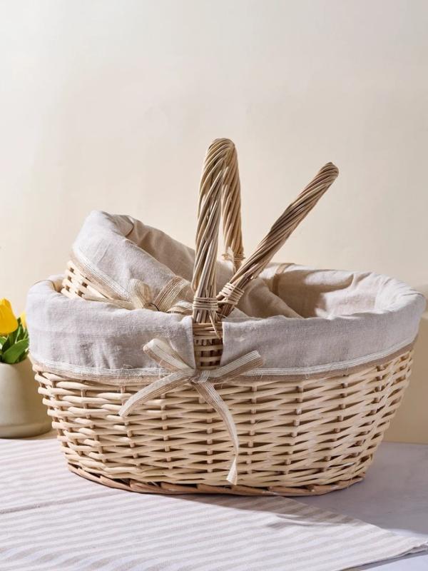 PEROTTİ SALİCE HASIR PİKNİK SEPETİ 2 Lİ 18000