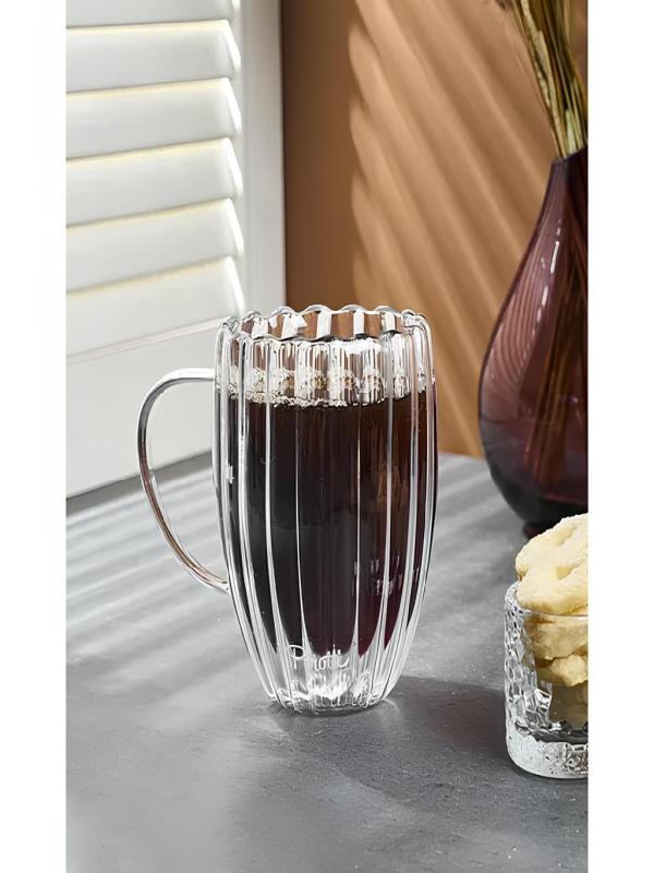 PEROTTİ STRİPE 350 ML ÇİFT CİDARLI KUPA 15551