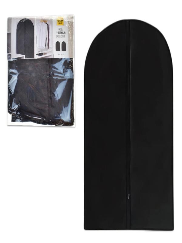 PEVA ELBİSE KILIFI SİYAH 60*100CM
