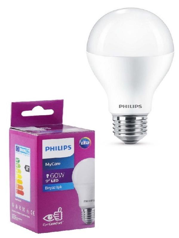 PHILIPS 8W LED AMPUL BEYAZ E27 6500K