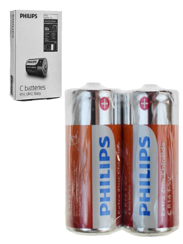 PHİLİPS ÇİNKO SHRİNK LONGLİFE C-ORTA 2Lİ PİL