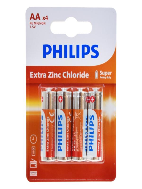 PHİLİPS EXTRA ZİNC 4 LÜ BLİSTER KALEM PİL R6L4B