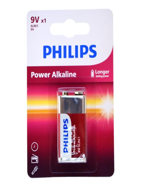PHİLİPS POWER ALKALİN 9 VOLT PİL