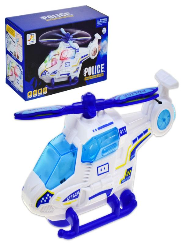 PİLLİ DUMAN ATAN POLİS HELİKOPTER 8845