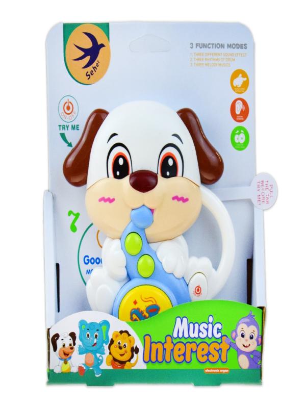 PİLLİ MÜZİKLİ İNEK PİYANO 855-43D