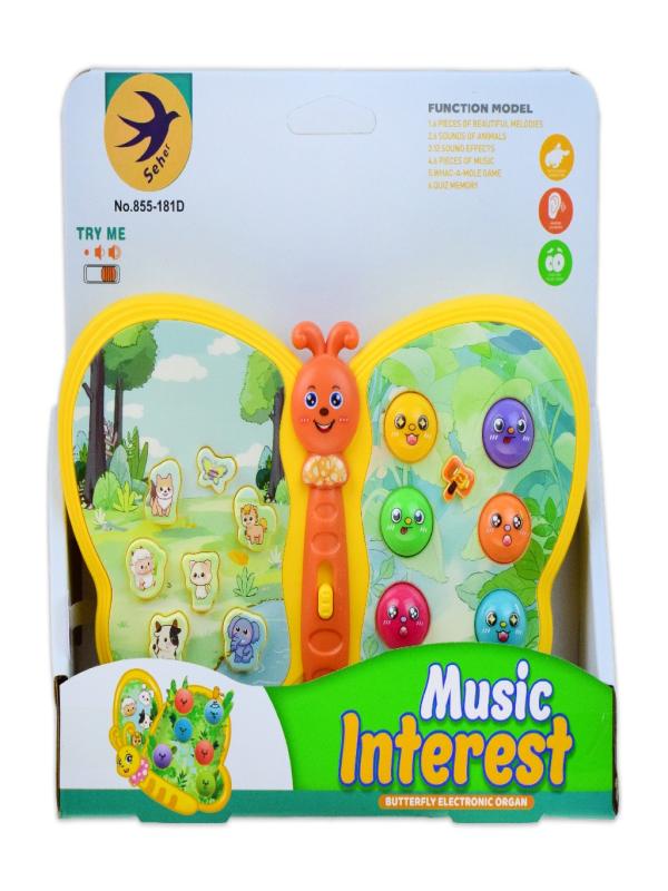 PİLLİ MÜZİKLİ KELEBEK 855-181D