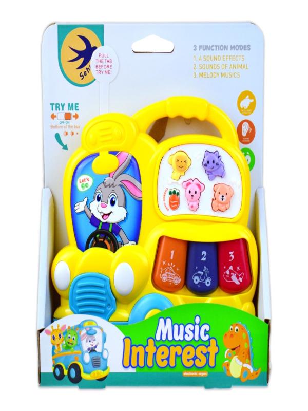 PİLLİ MÜZİKLİ TAVŞAN OTOBÜSÜ 855-63D