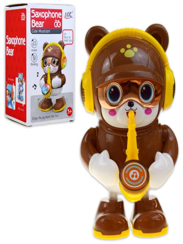 PİLLİ SAKSAFON ÇALAN AYICIK 682B