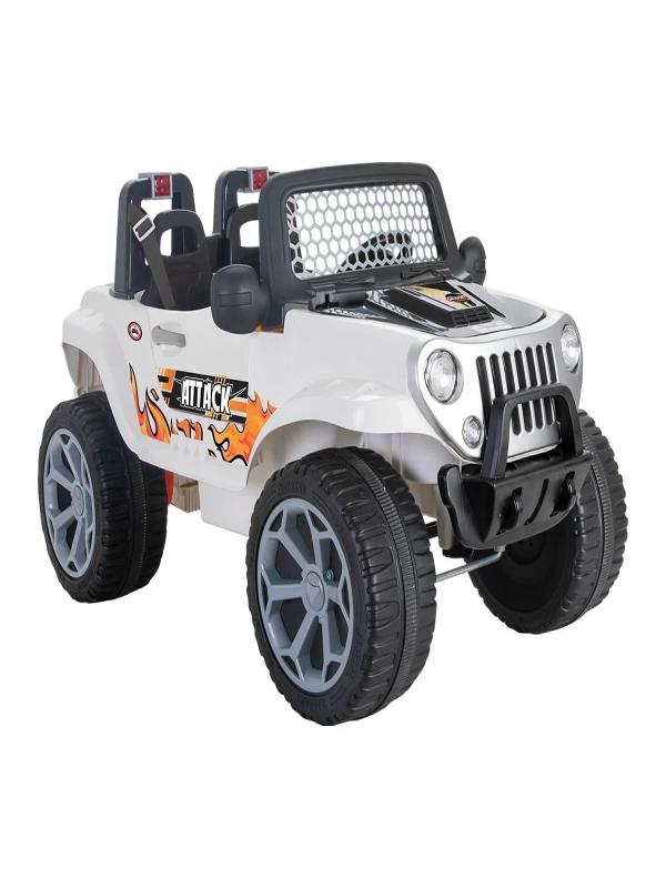 PİLSAN ATTACK ÇİFT KİŞİLİK AKÜLÜ ARABA 12V KUMANDALI BEYAZ 05 272