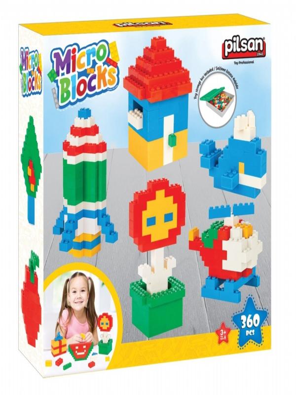 PİLSAN KLASİK MİKRO BLOKLAR SERİSİ 360 PARÇA