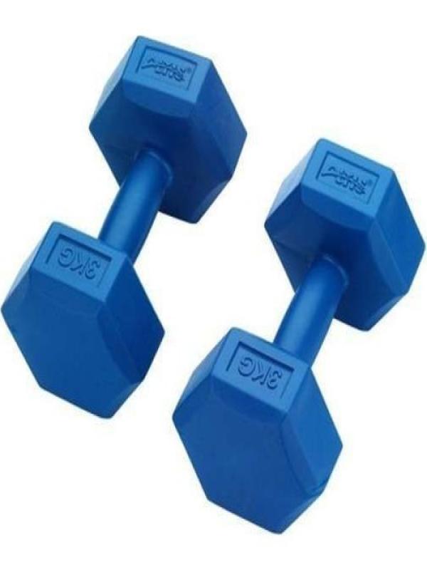 PLASTİK KÖŞELİ DAMBIL 3 KG MAVİ EXPORT KUTU DS63