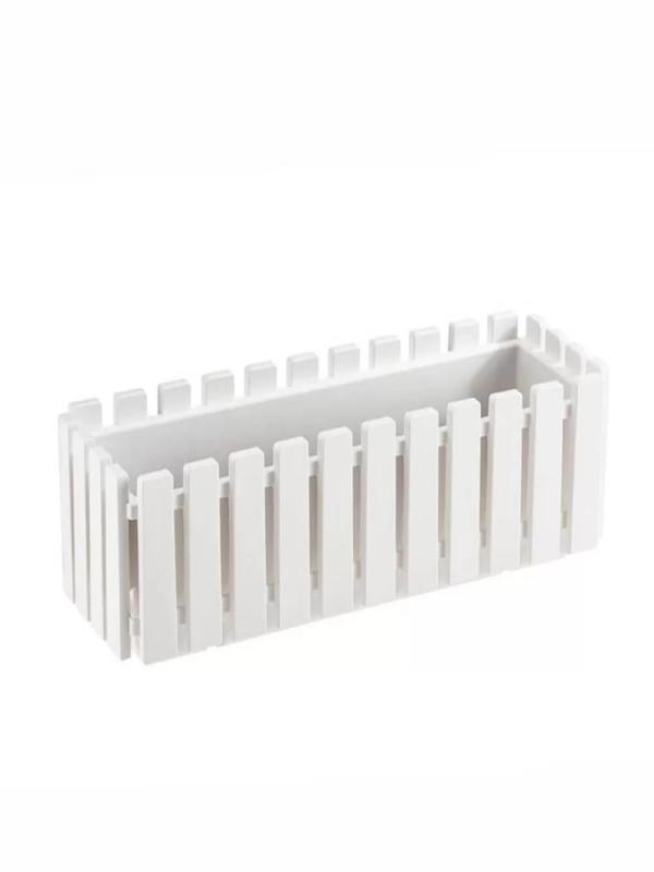 POLİWORK AKASYA BALKON ÇİT BEYAZ 80