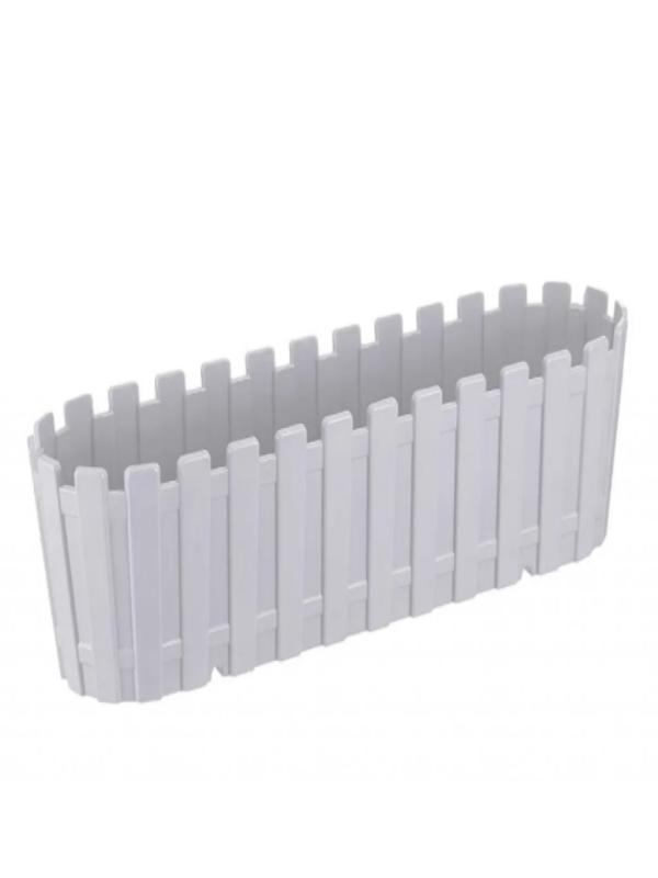 POLİWORK AKASYA BALKON SAKSI BEYAZ 60CM