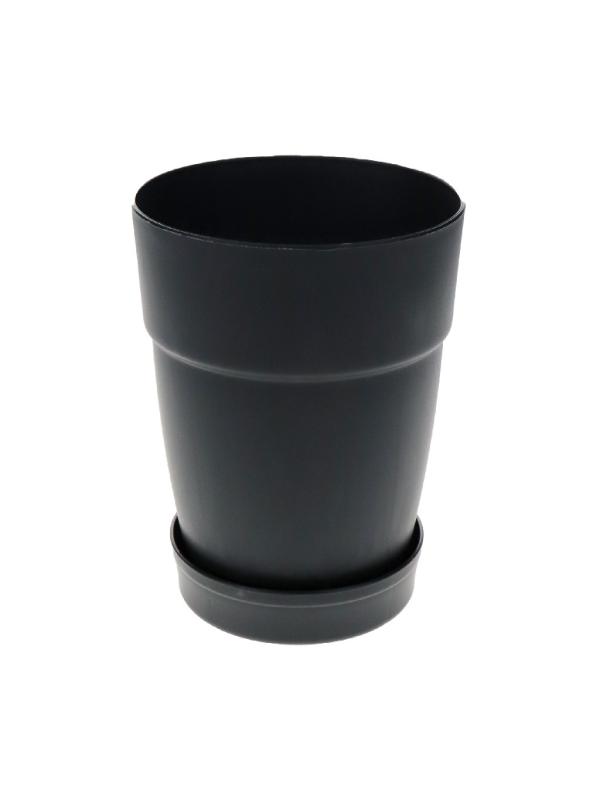 POLİWORK MANOLYA SAKSI ANTRASİT 13