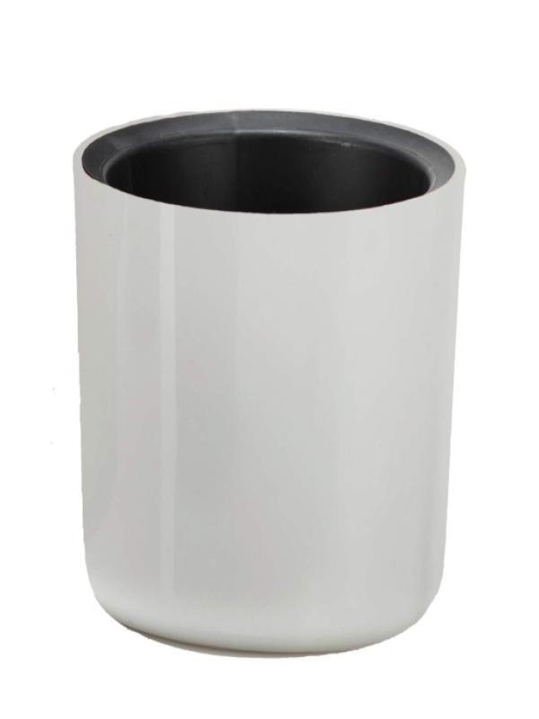 POLİWORK MİMOZA SAKSI BEYAZ 9CM