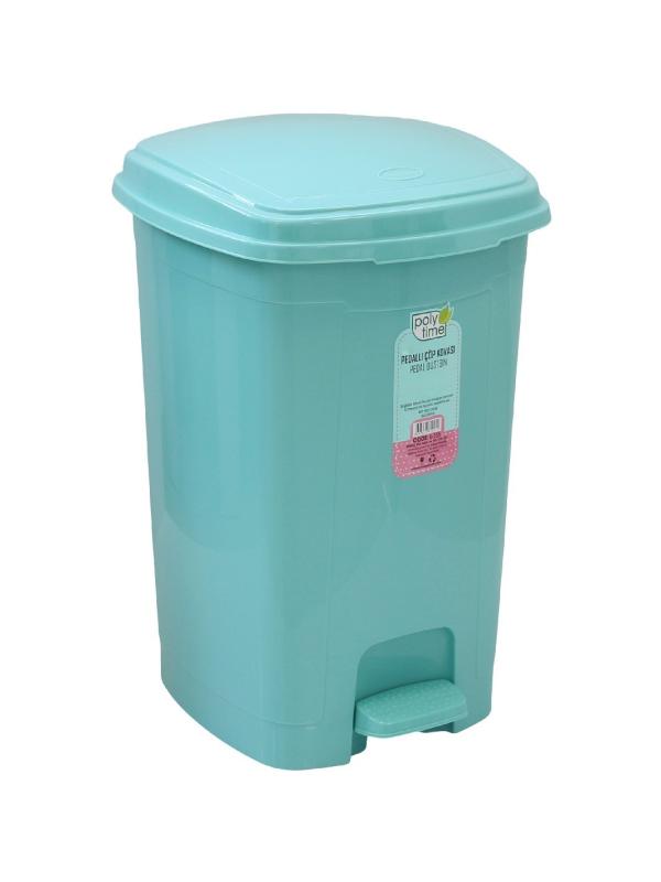 POLYTİME ÇÖP KOVASI PEDALLI 6LT NO:1 E-252