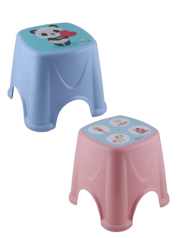 POLYTİME DESENLİ ÇOCUK TABURESİ E-360