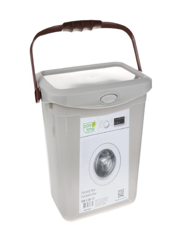 POLYTİME PORTATİF BOX SAKLAMA KABI 7LT E-238