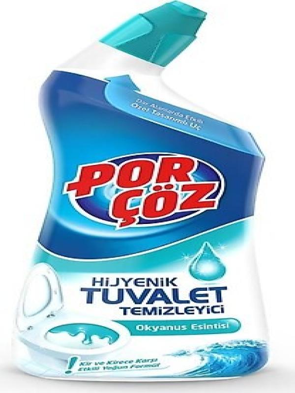 PORÇÖZ 750 ML JEL TUVALET TEMİZLEYİCİ OKYANUS