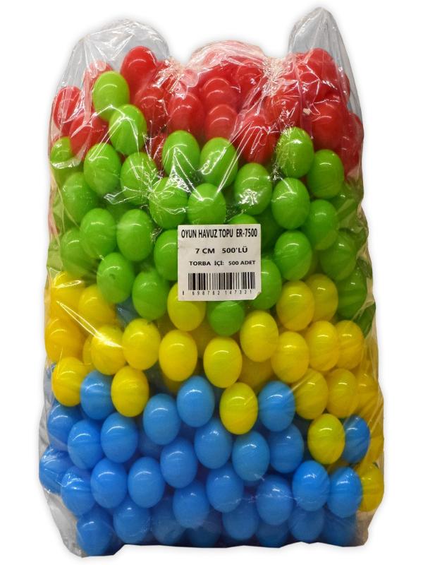 POŞETTE HAVUZ TOPU 7 CM 500 LÜ ER-7500