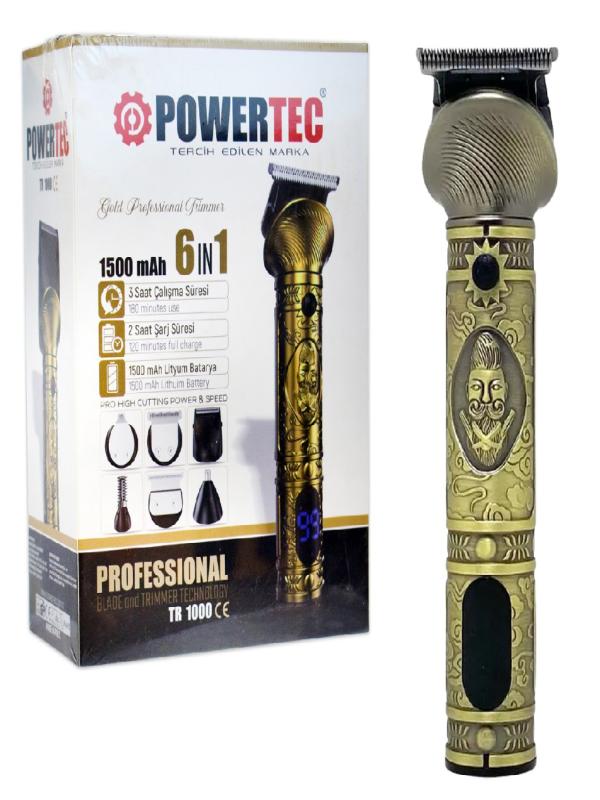 POWERTEC PROFESYONEL BAKIM SET 6 IN 1 TR 1000