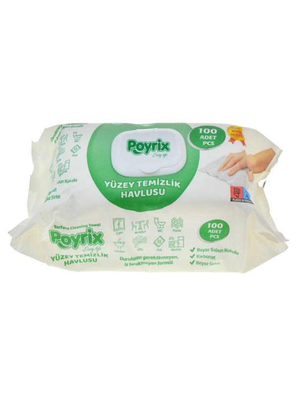 POYRİX YÜZEY TEMİZLİK HAVLUSU 100LÜ