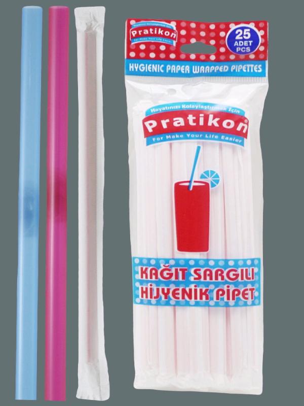 PRATİKON KAĞIT SARGILI PİPET 25 Lİ PR1159